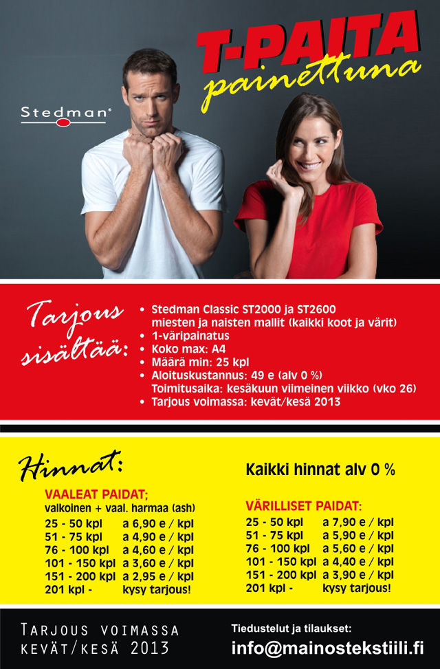 Tarjouksemme!